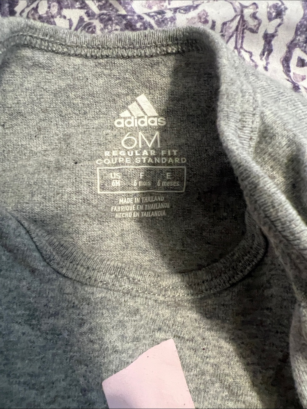 adidas Pink Baby Two-Piece Zip Tracksuit Set with adidas tee shirt ๐ 6months - Picture 6 of 6